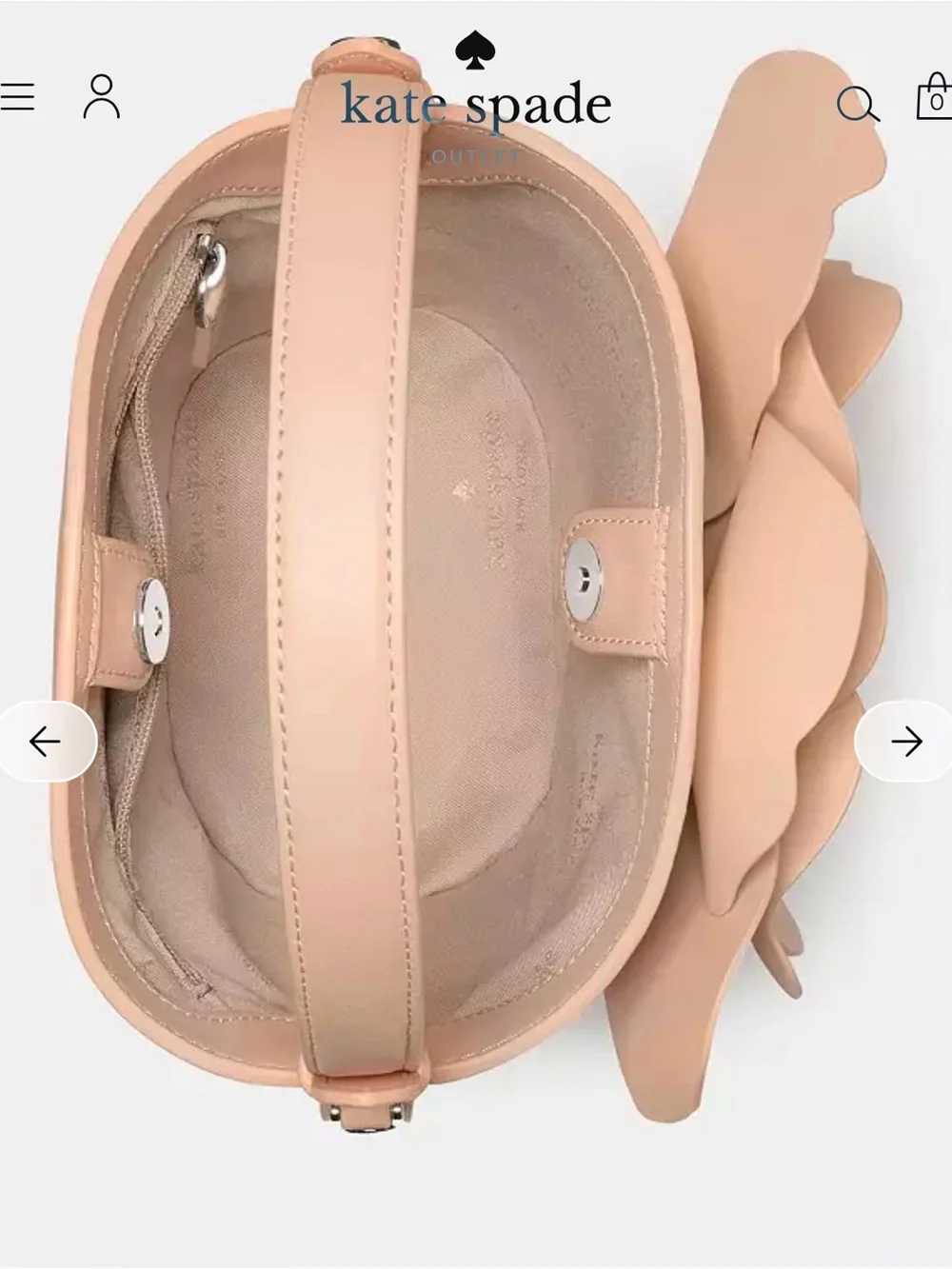 Kate Spade Flora Bucket Bag